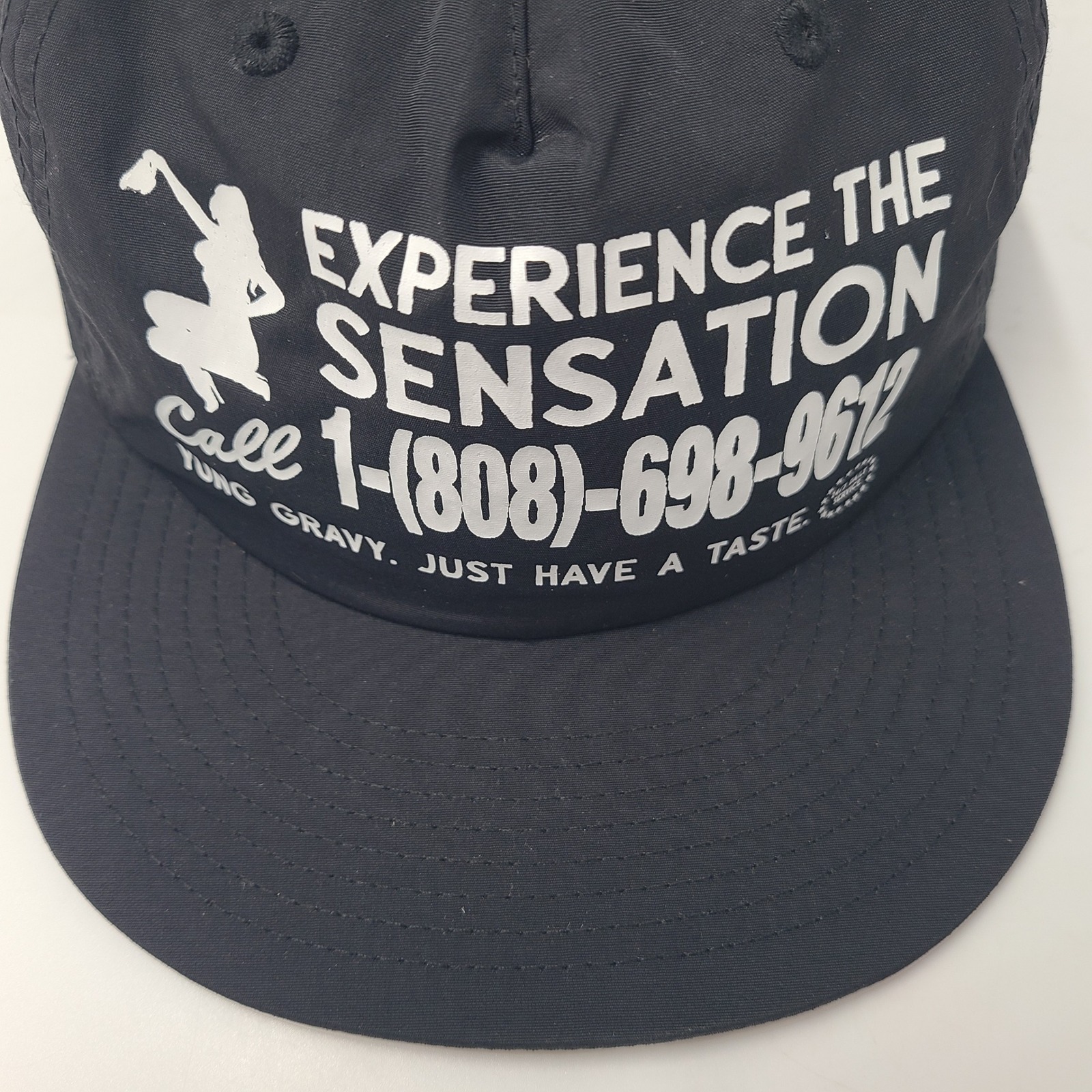 Yung Gravy Hat Snapback Black White Experience The Sensation Concert Merch Men — image 4 of 8
